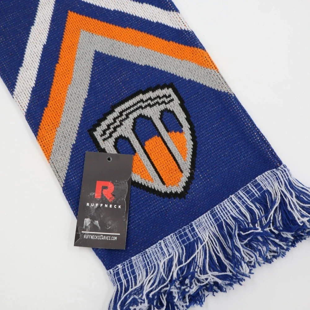Ruffneck‎ Scarf Unisex One Size Blue Providence Sports Care Center 10 Year Knit